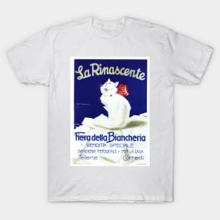 LA RINASCENTE Clothing Linen Fair Special Sale Vintage Italian Department Store Ad T-Shirt